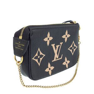 Louis Vuitton Bicolor Pouch Monogram Empreinte Pochette Accessoires Accessory